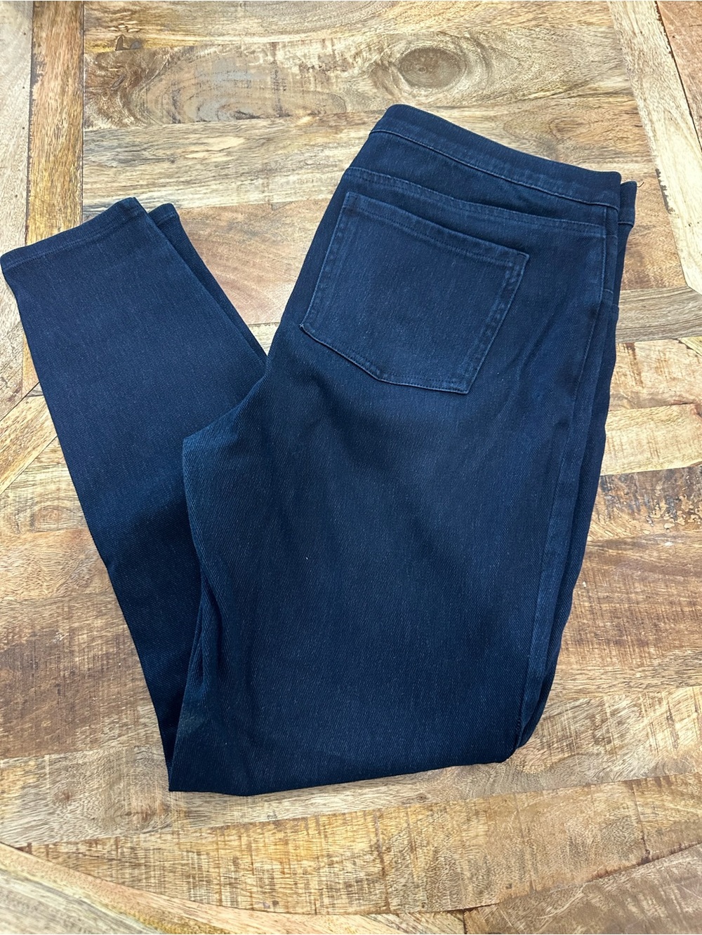 Spanx Women's Dark Blue Stretch Skinny Jeans